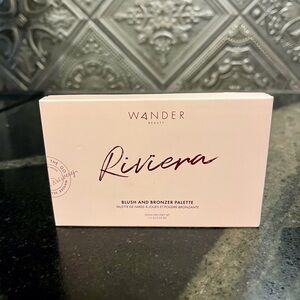 Wander Beauty Riviera Blush & Bronzer Palette - Soft Pink Packaging